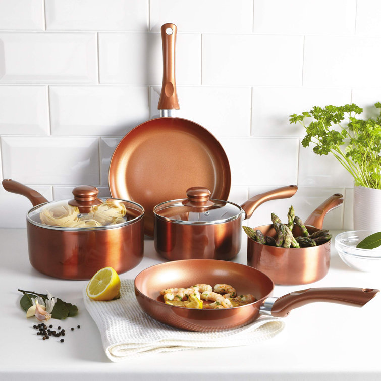 Bormann 7 Piece Non Stick Copper Cookware Set